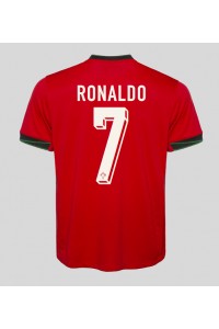 Portugal Cristiano Ronaldo #7 Voetbaltruitje Thuis tenue EK 2024 Korte Mouw